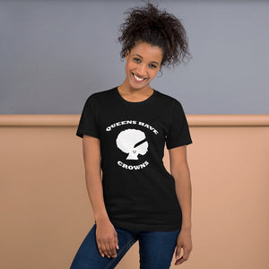 Queens Black Short-Sleeve Unisex T-Shirt
